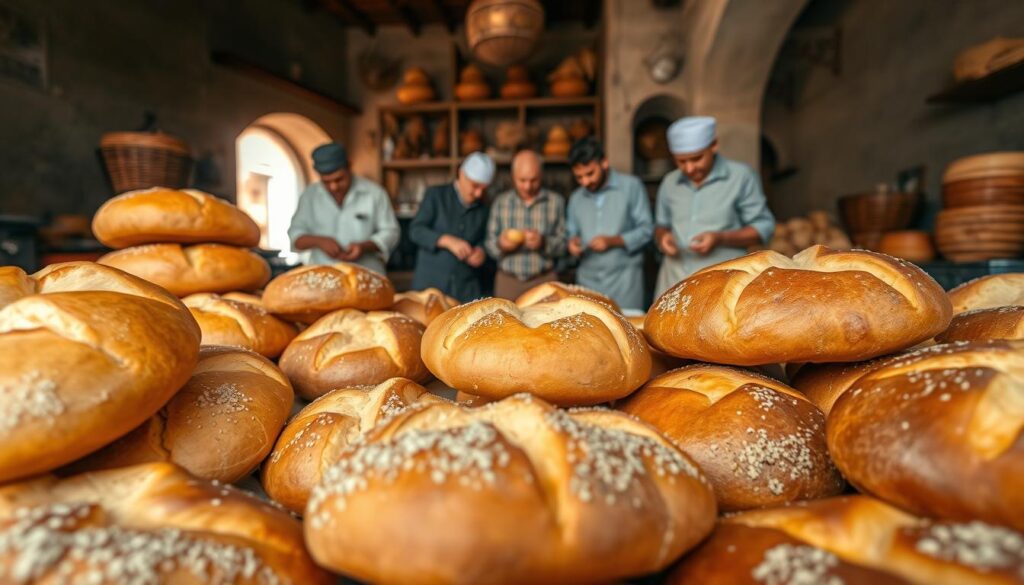 Moroccan bread variations