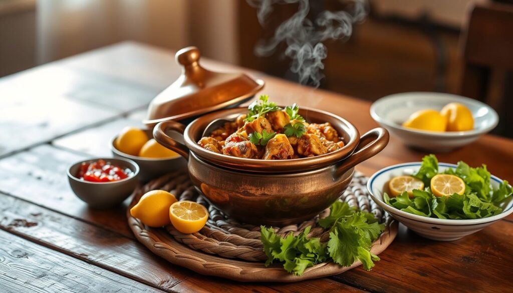 moroccan tanjia presentation