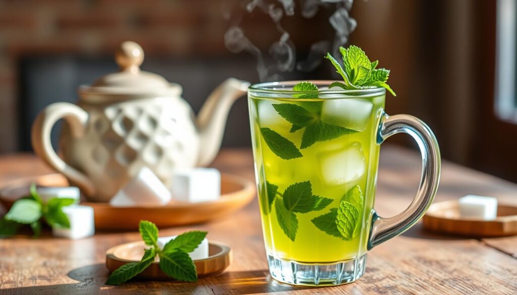 refreshing mint tea refreshing mint tea